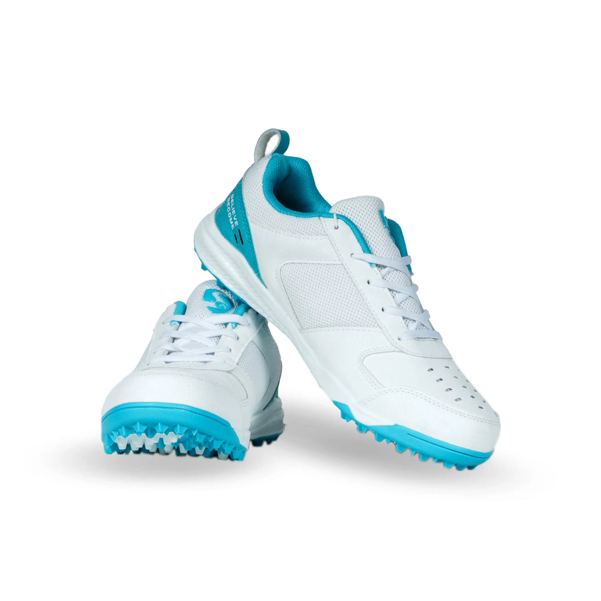 SG - Fusion Teal/White Cricket Shoes