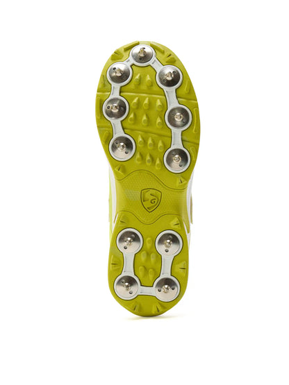 SG - Sierra Arc Spikes White/Yellow/Red Cricket Shoes