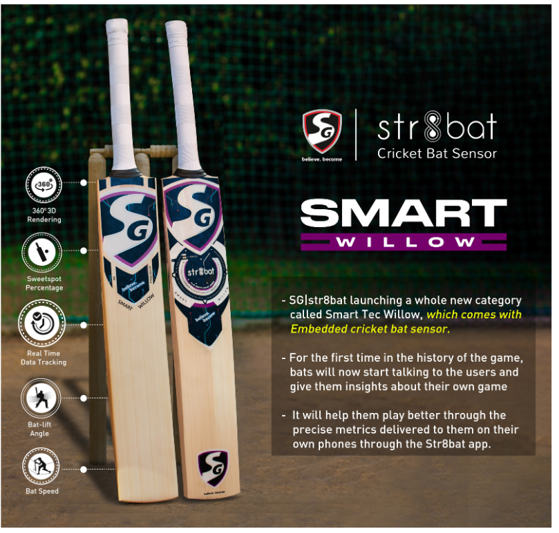 SG Smart Willow English Willow Cricket Bat