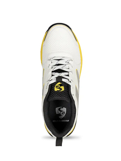 SG - Blazer White/Yellow Cricket Shoes