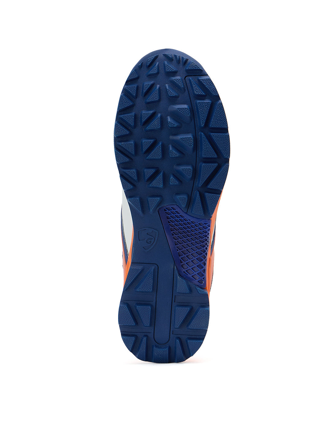 SG - Impact White/Orange Cricket Shoes