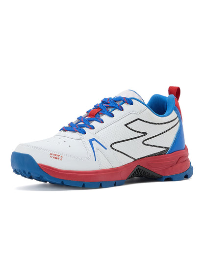 SG - Scorer Edge White/Red Cricket Shoes