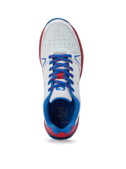 SG - Scorer Edge White/Red Cricket Shoes