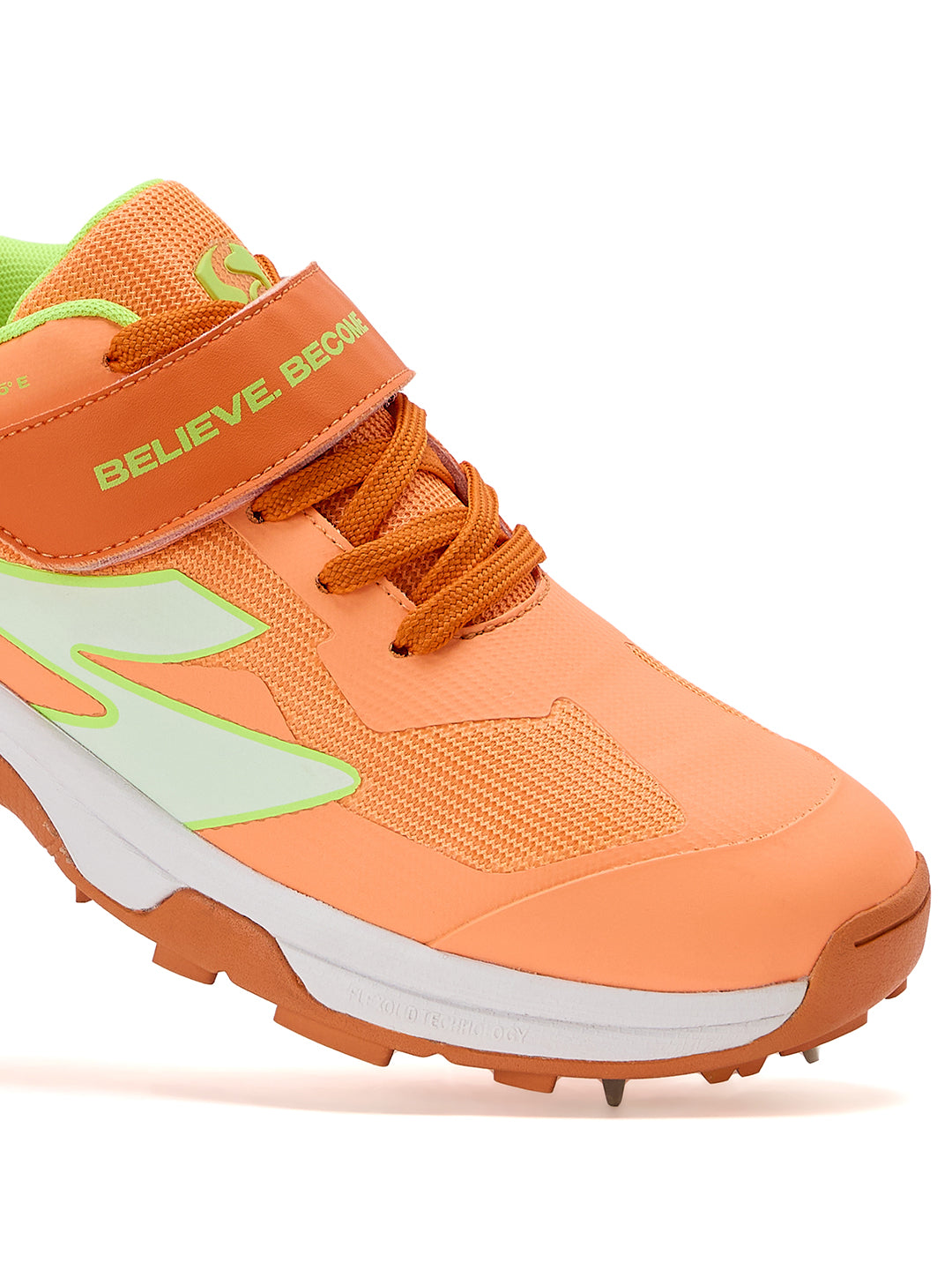 SG - Vortex Spikes Bright Orange Cricket Shoes