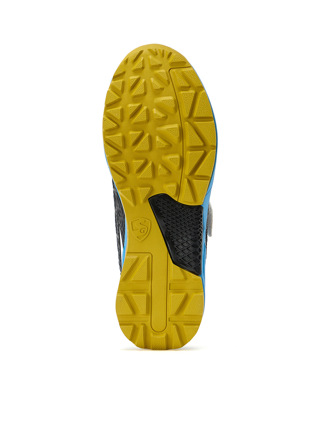 SG - Century Pace White/Blue/Yellow Cricket Shoes