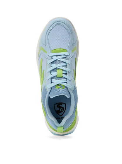 SG - Yorker Pro Blue/Lime Green Cricket Shoes