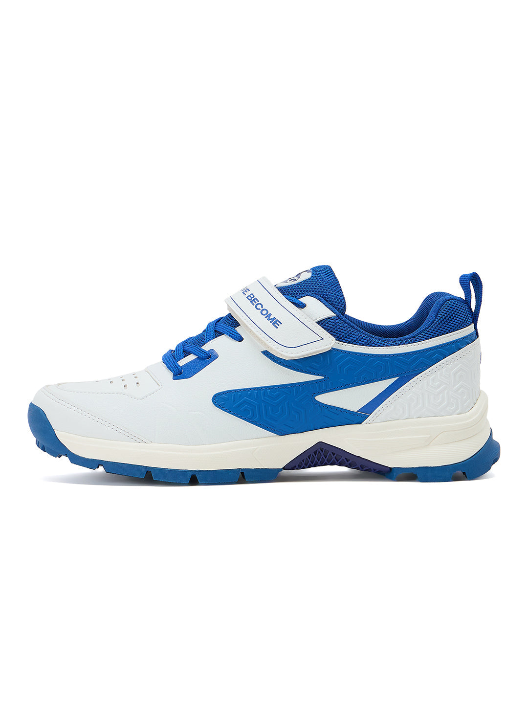 SG - Century Pace White/India Blue Cricket Shoes