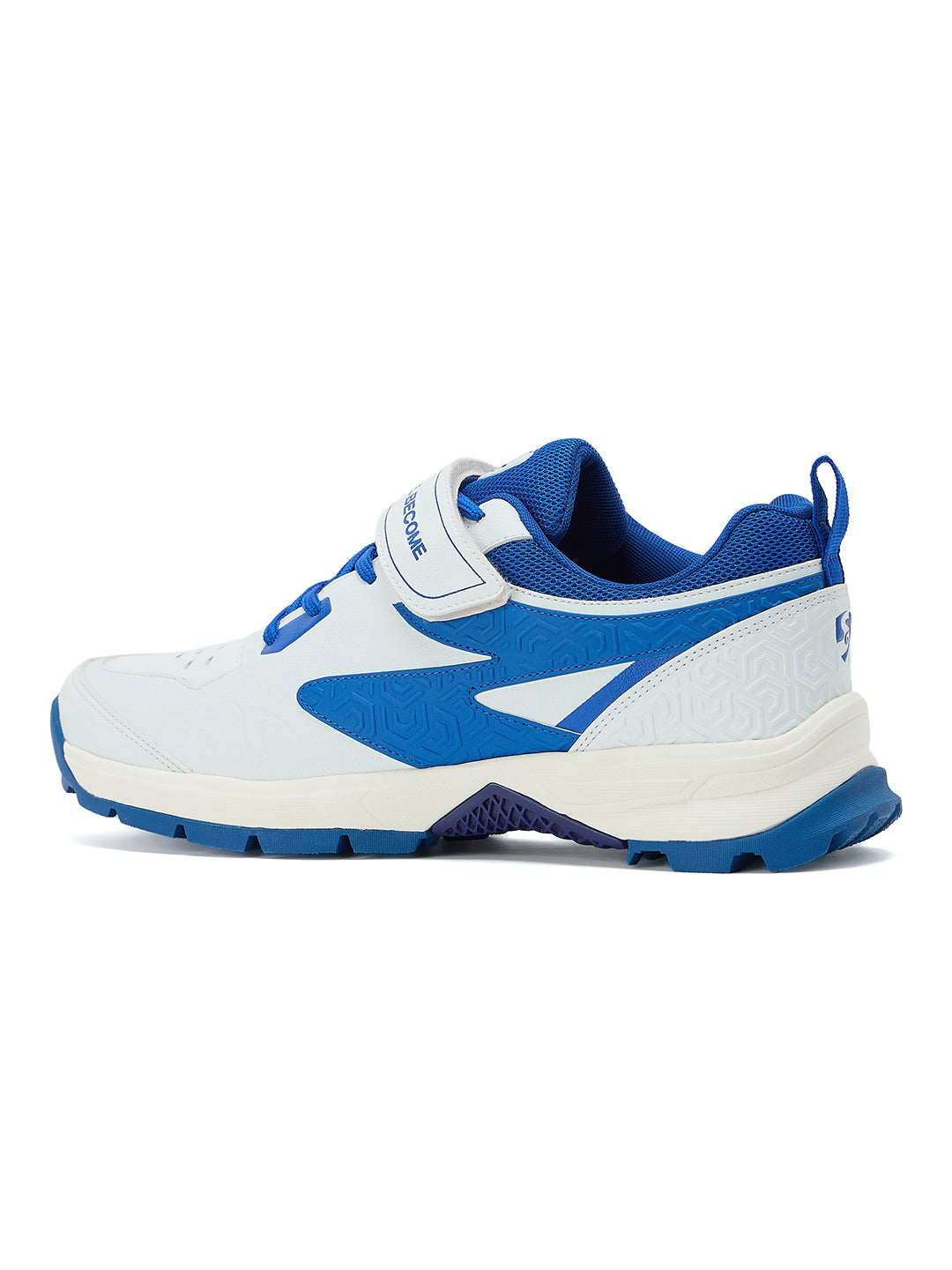 SG - Century Pace White/India Blue Cricket Shoes