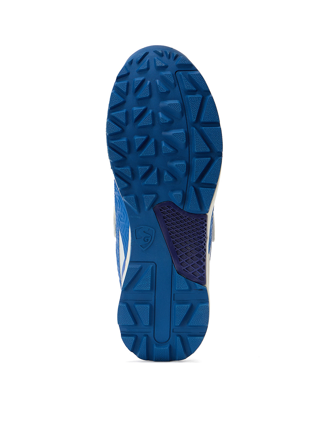 SG - Century Pace White/India Blue Cricket Shoes