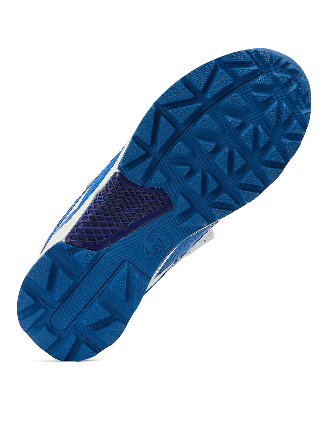 SG - Century Pace White/India Blue Cricket Shoes