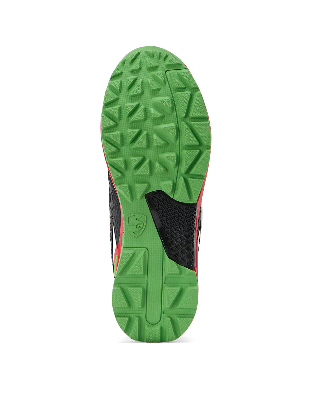 SG - Century Pace White/Red/Lime Green Cricket Shoes