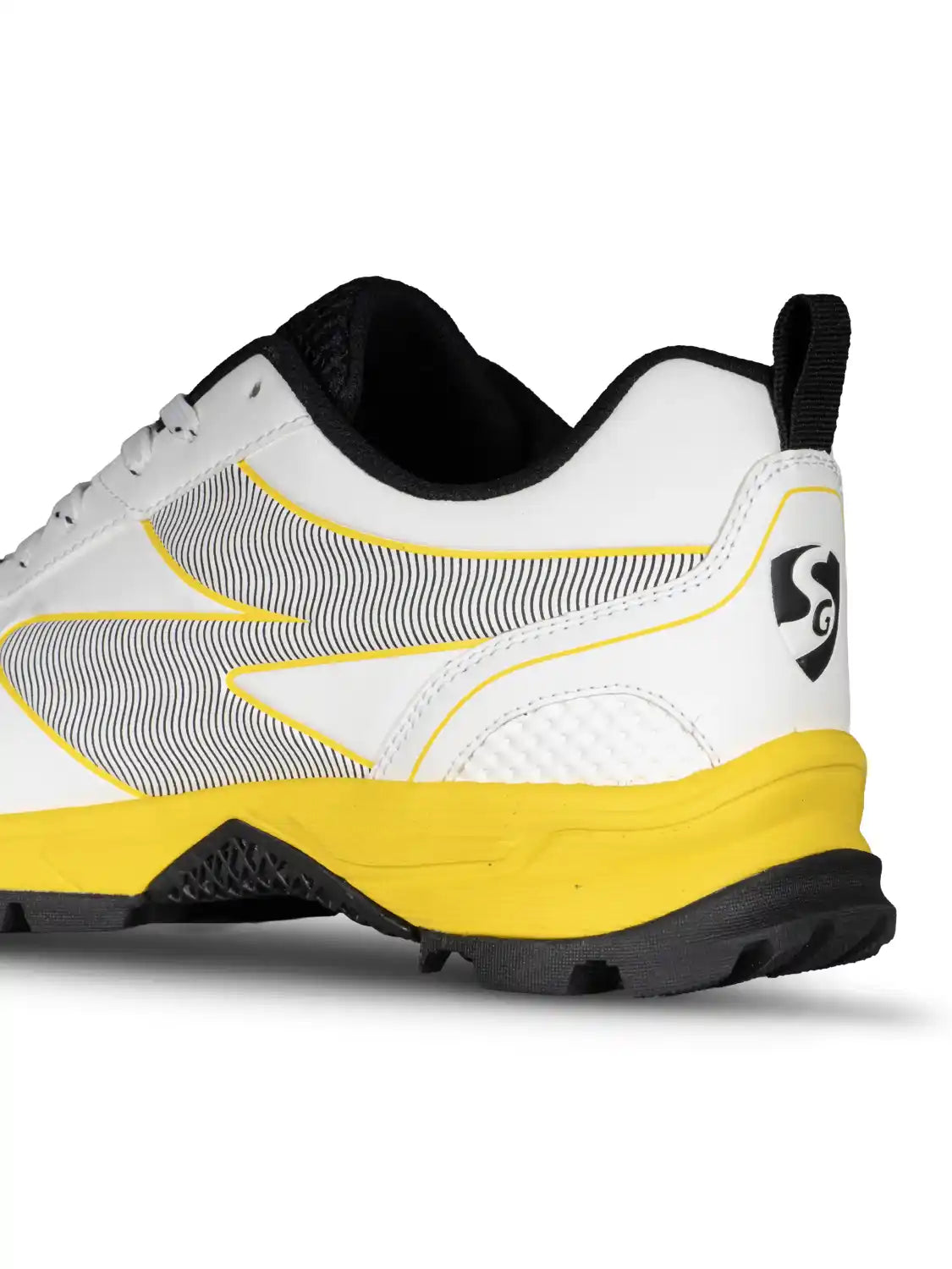 SG - Blazer White/Yellow Cricket Shoes