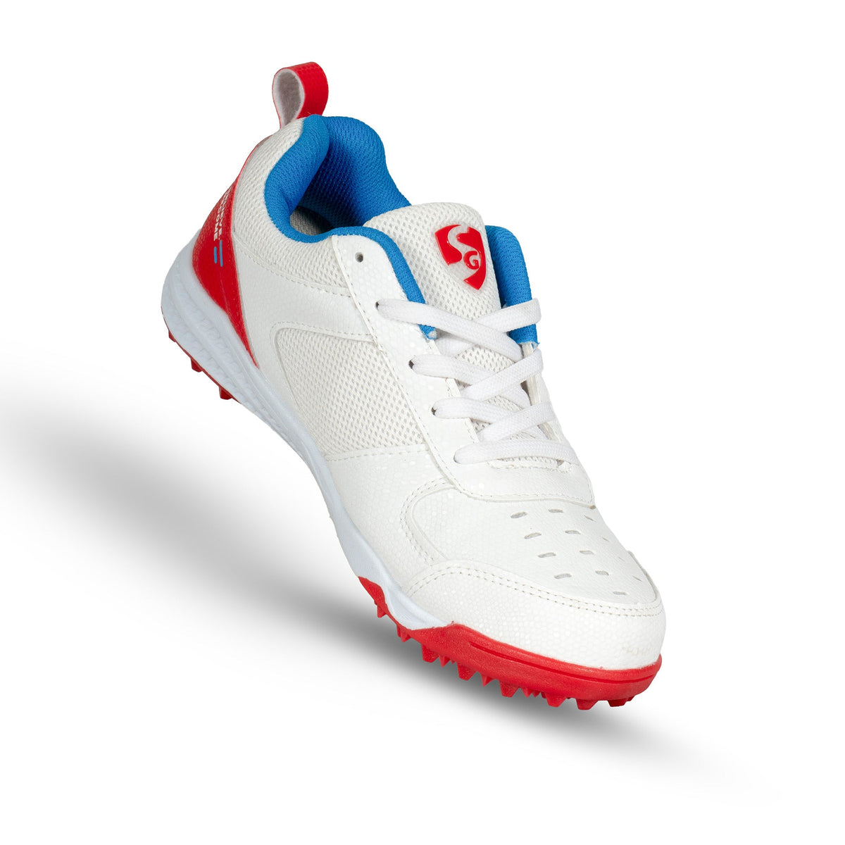 SG - Fusion Red/Blue Cricket Shoes