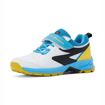 SG - Century Pace White/Blue/Yellow Cricket Shoes