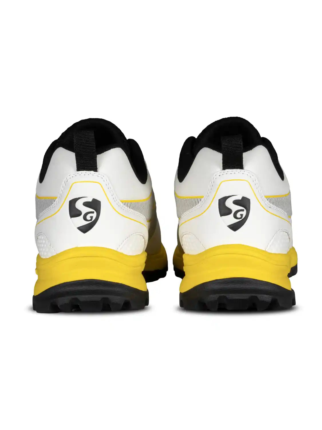 SG - Blazer White/Yellow Cricket Shoes