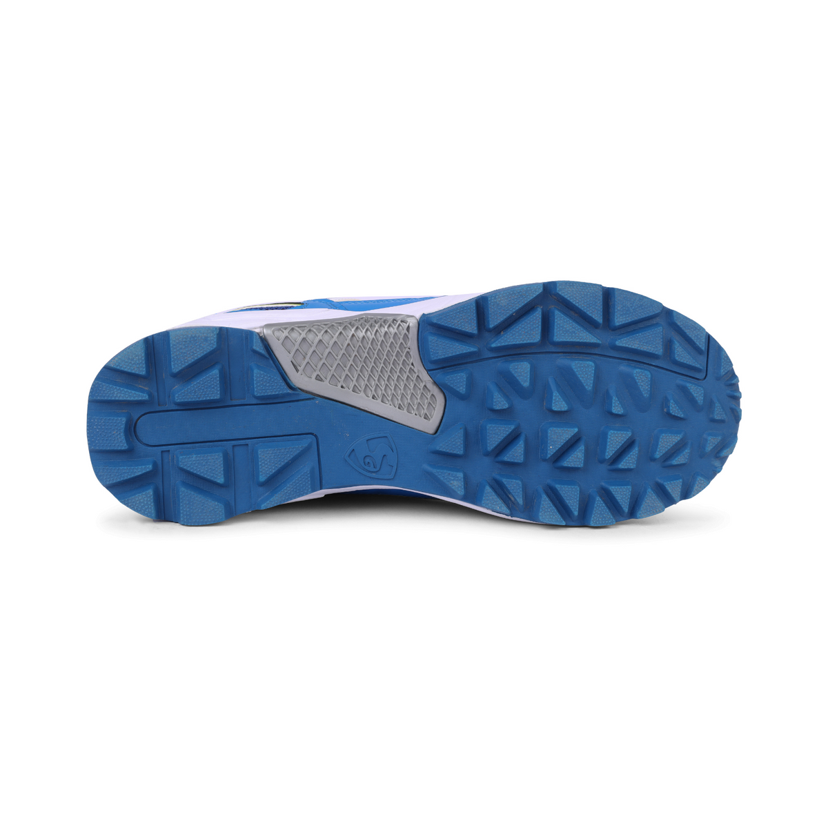 SG - Club 6.0 White/Royal Blue/Lime Cricket Shoes