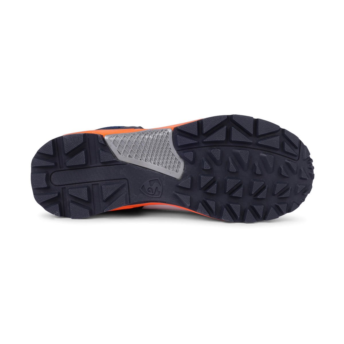SG - Club 6.0 White/Navy/Orange Cricket Shoes