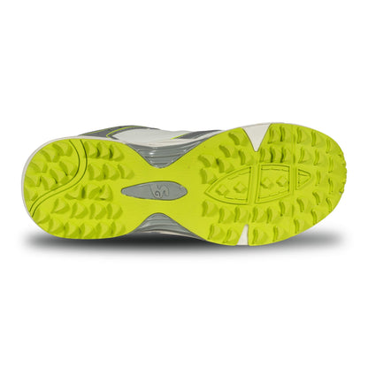 SG - Armour Stud White/Grey/Lime Cricket Shoes