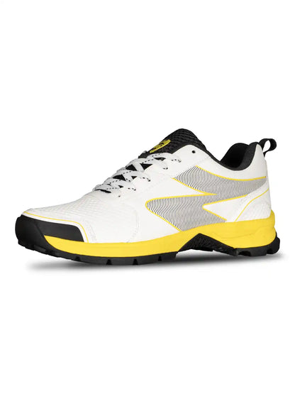 SG - Blazer White/Yellow Cricket Shoes
