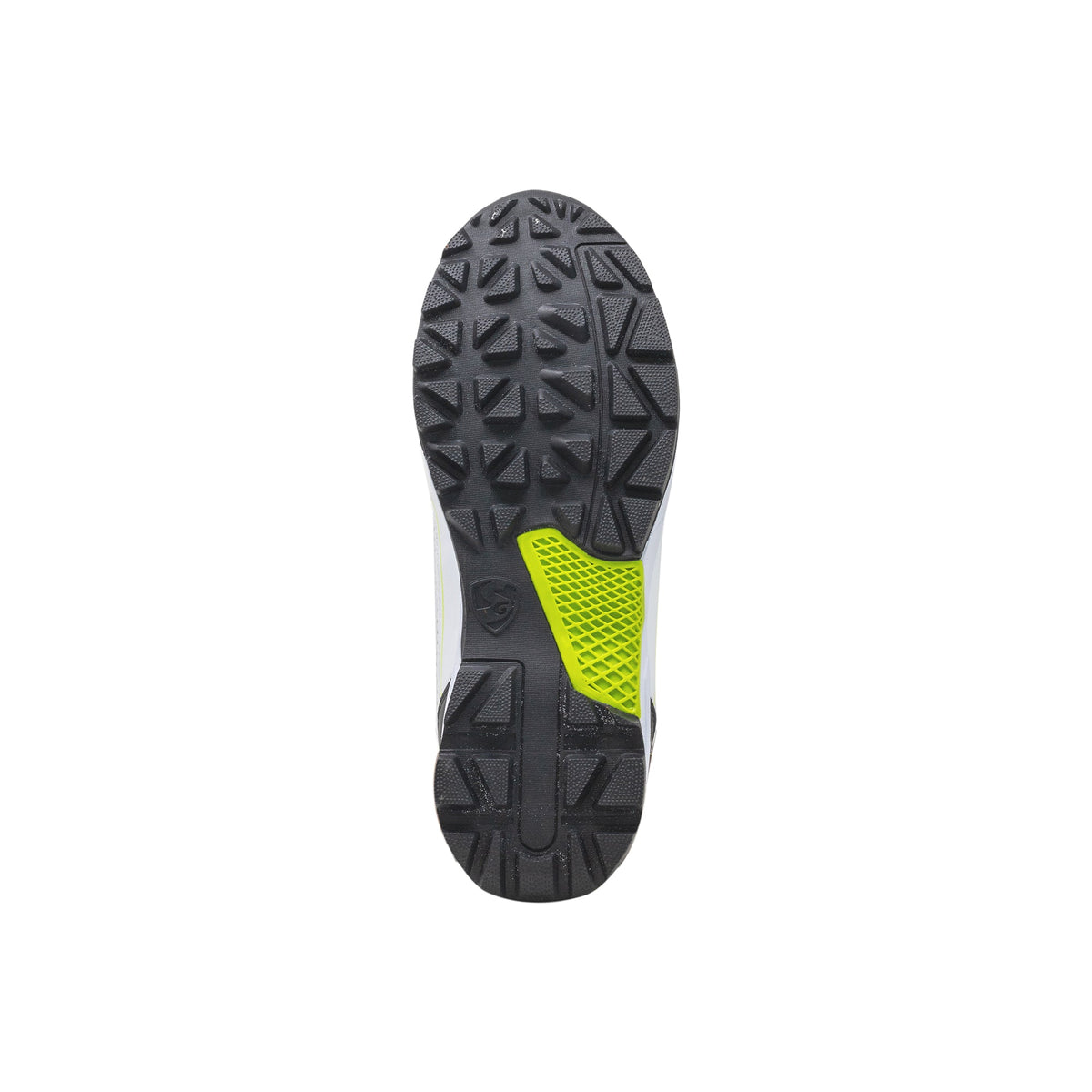 SG - Scorer 6.0 White/Black/Lime Cricket Shoes