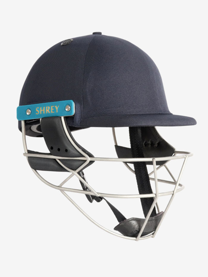 Shrey Master Class Air 2.0 Stainless Steel Cricket Helmet Navy