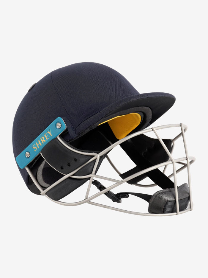 Shrey Master Class Air 2.0 Stainless Steel Cricket Helmet Navy