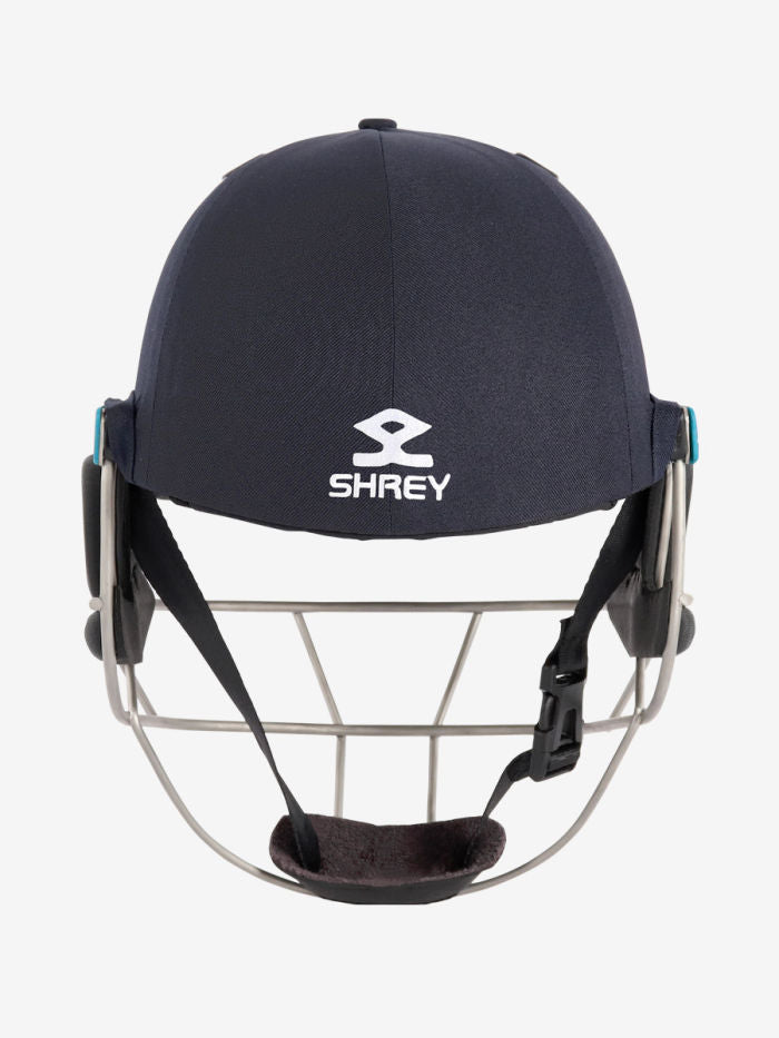 Shrey Master Class Air 2.0 Stainless Steel Cricket Helmet Navy