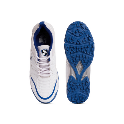 SG - Steadler 6.0 White/Royal Blue Cricket Shoes