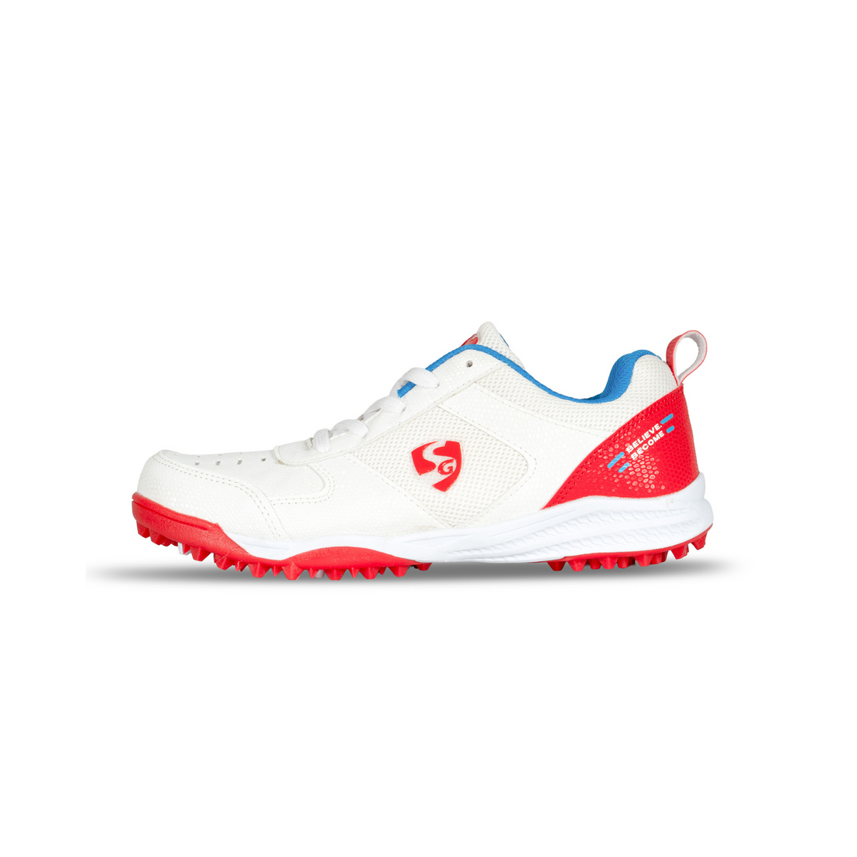SG - Fusion Red/Blue Cricket Shoes