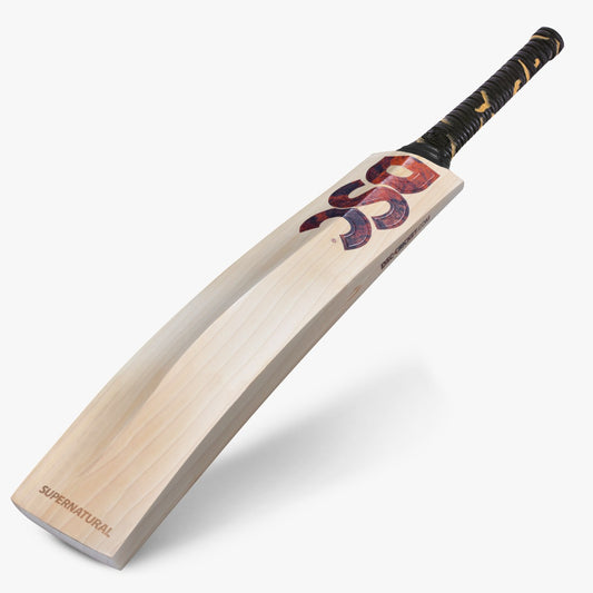 DSC Supernatural English Willow Cricket Bat Rust Brown