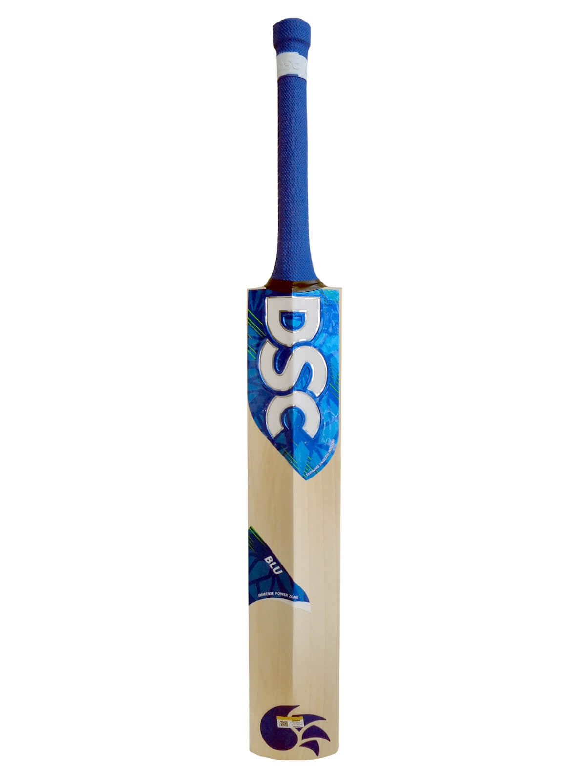 DSC - Blu Brite David Miller English Willow Cricket Bat Size SH