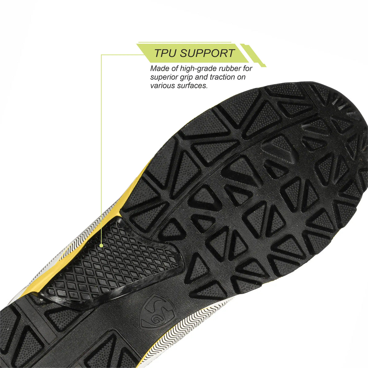 SG - Blazer White/Yellow Cricket Shoes
