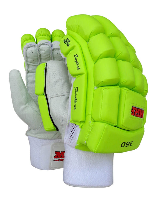 MRF - Green Genius 360 Cricket Batting Gloves Mens Size