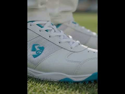 SG - Fusion Teal/White Cricket Shoes