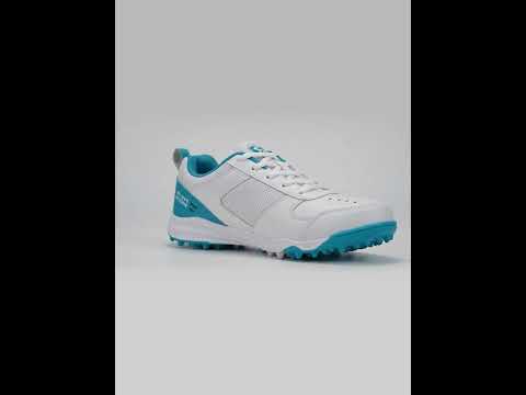 SG - Fusion Teal/White Cricket Shoes
