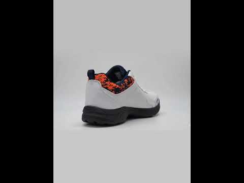 SG - Savage Stud Navy Blue/Orange Cricket Shoes