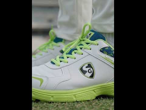 SG - Savage Stud Royal Blue/Lime Cricket Shoes