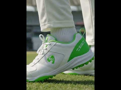 SG - Fusion Lime/White Cricket Shoes