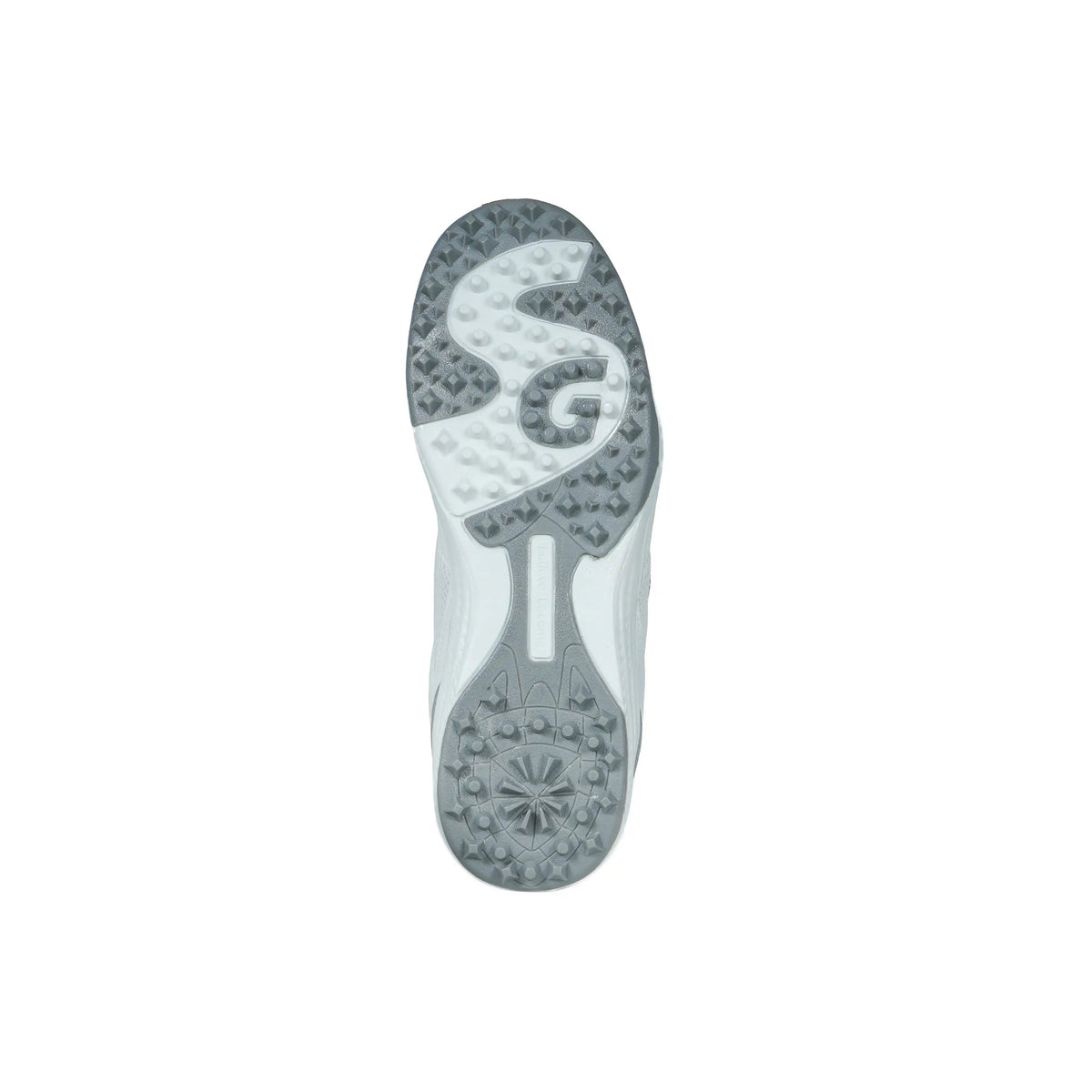 SG - Fusion Grey/White Cricket Shoes