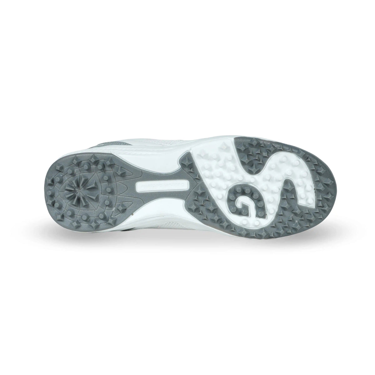 SG - Fusion Grey/White Cricket Shoes