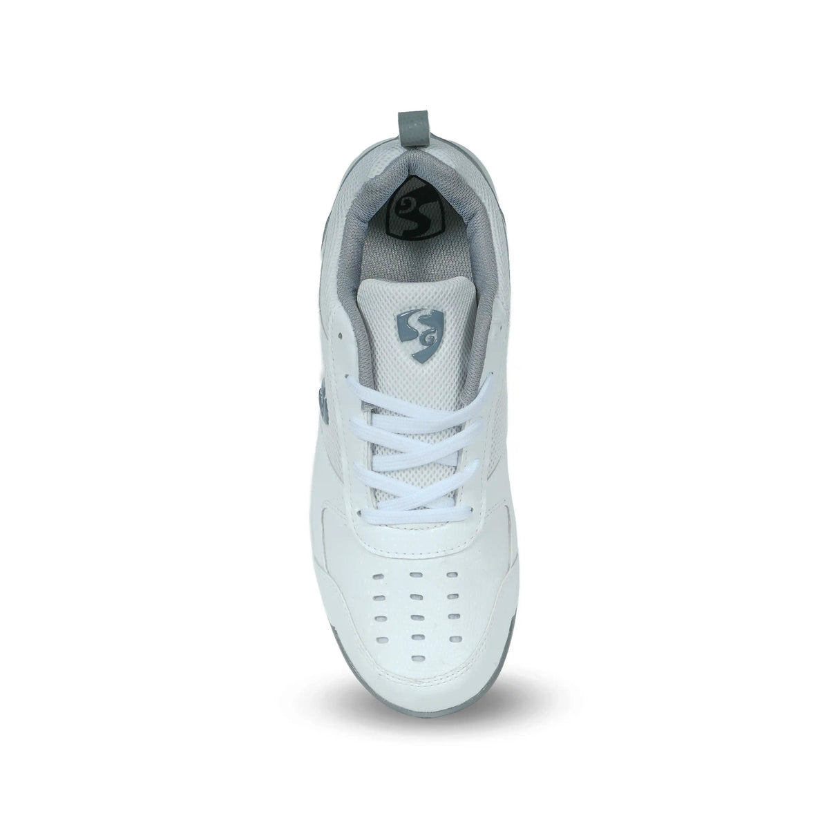 SG - Fusion Grey/White Cricket Shoes