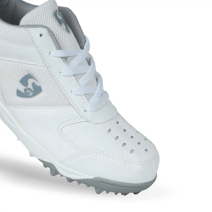 SG - Fusion Grey/White Cricket Shoes