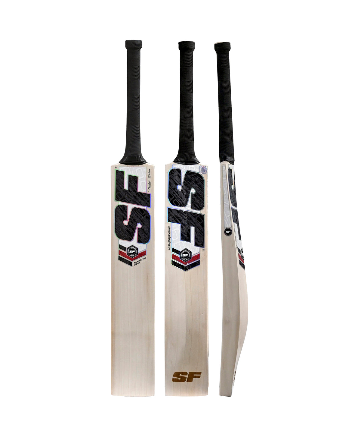 SF Almandus 12000 English Willow Cricket Bat Size SH, image 4