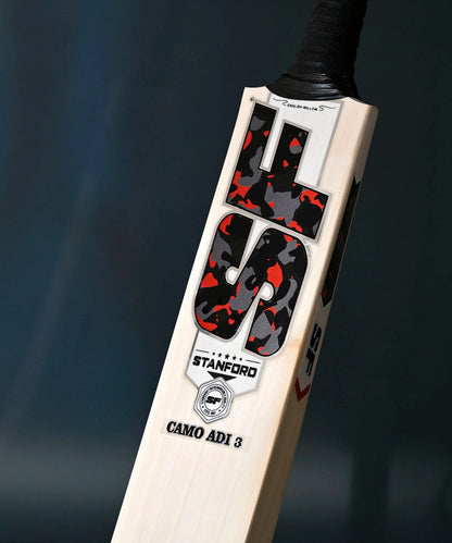 SF Camo ADI 3 English Willow Cricket Bat Size SH, image 4